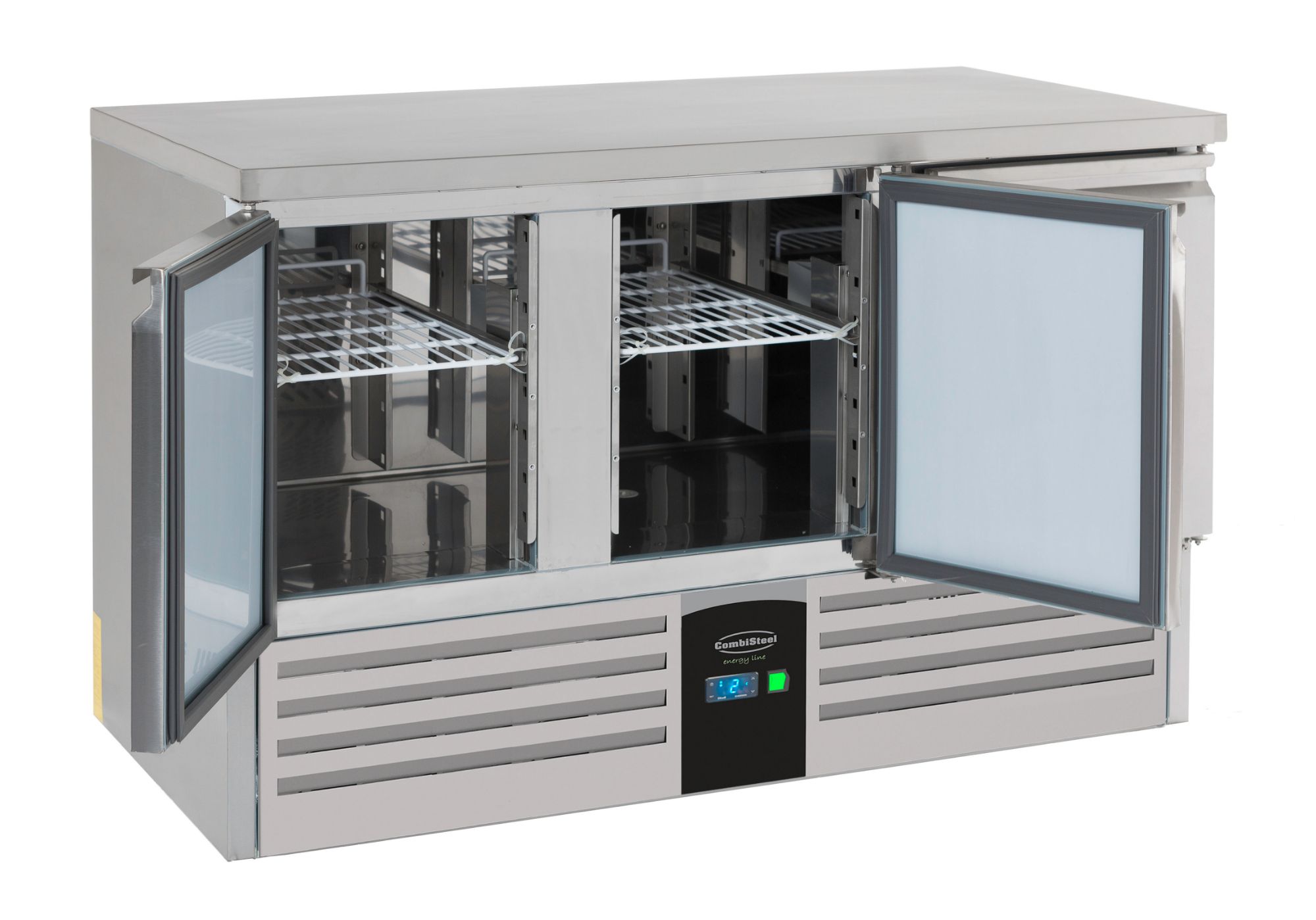 Picture of Combisteel Energy Line 3-Door Refrigerated Counter with Evaporator - 400 L