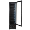Picture of Combisteel NAP-250F Black Glass-Door Freezer - 208 L