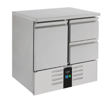 Picture of Combisteel Energy Line 1-Door 2-Drawer Counter with Evaporator - 257 L
