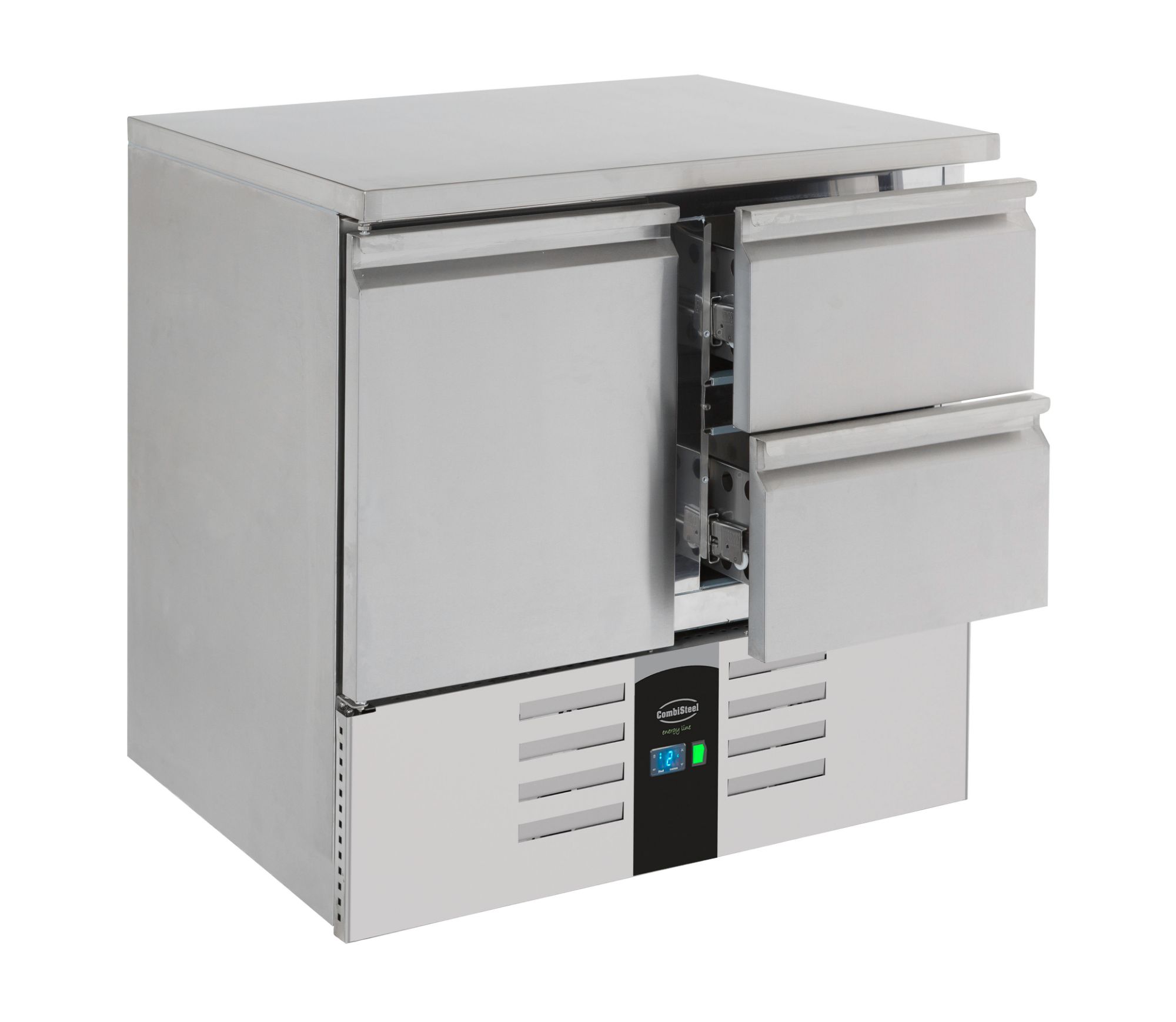 Picture of Combisteel Energy Line 1-Door 2-Drawer Counter with Evaporator - 257 L