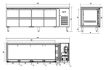 Picture of Combisteel Energy Line Eight-Drawer Refrigerated Counter - 211 L