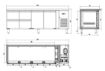 Picture of Combisteel Energy Line 2-Door 4-Drawer Refrigerated Counter - 284 L