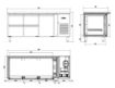 Picture of Combisteel Energy Line 1-Door 4-Drawer Refrigerated Counter - 194 L