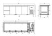 Picture of Combisteel Energy Line 3-Door 2-Drawer Refrigerated Counter - 344 L