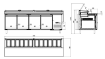 Picture of Combisteel 4-Door Saladette 12 x 1/3 GN - Transport on Request