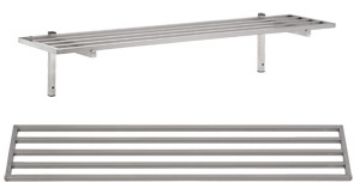Picture of Combisteel Stainless Steel Tube Shelf with Brackets - 1400 mm