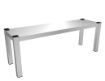 Picture of Combisteel 1-Level Flat-Packed Overshelf 1200 - Stainless Steel 430