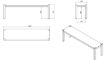 Picture of Combisteel 1-Level Flat-Packed Overshelf 1200 - Stainless Steel 430