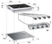 Picture of Combisteel Four-Zone Ceramic Range - 400 V