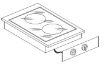 Picture of Combisteel Two-Zone Ceramic Range - 400 V