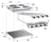 Picture of Combisteel Four-Plate Electric Range - 400 V