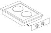 Picture of Combisteel Two-Plate Electric Range - 400 V