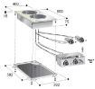 Picture of Combisteel Two-Plate Electric Range - 400 V
