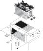 Picture of Combisteel Drop-In Two-Burner Gas Range - 9 kW