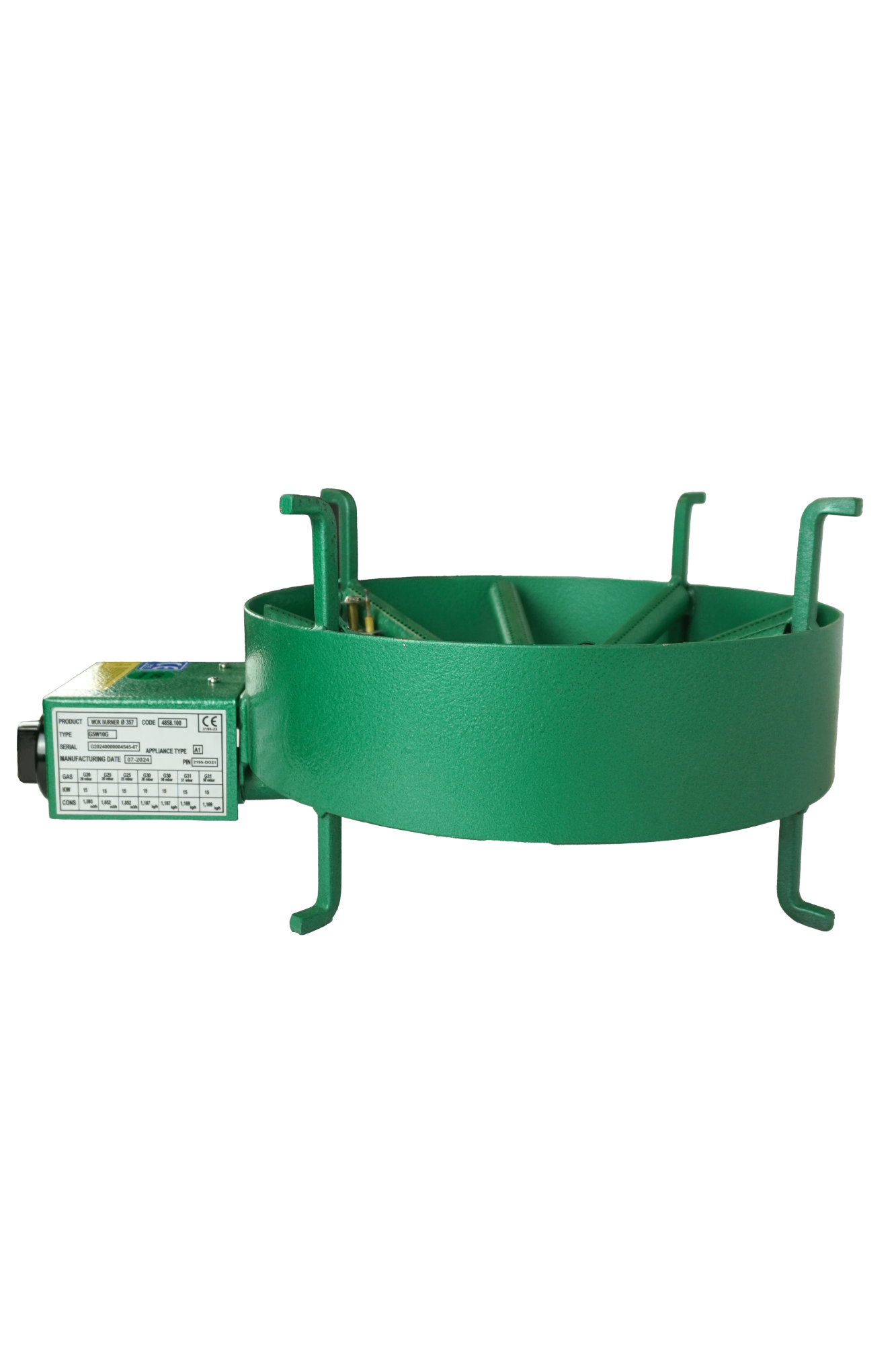 Picture of Combisteel Gas Wok Burner - 380 mm, 15 kW