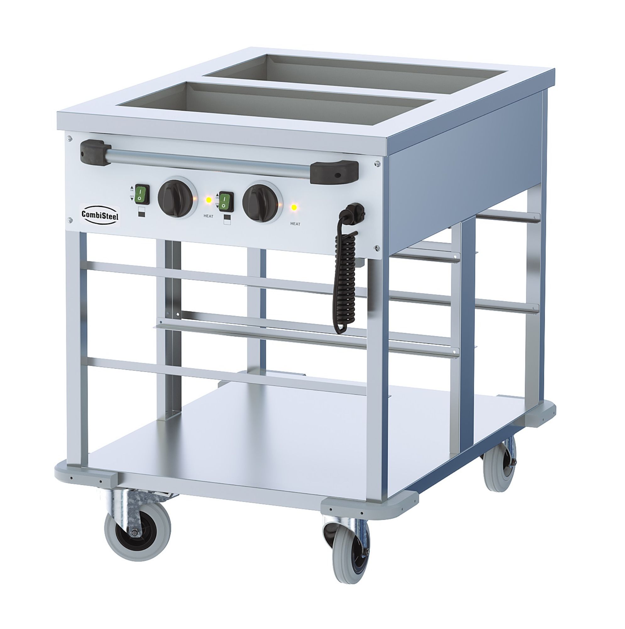 Picture of Combisteel Bain-Marie Trolley 2/1 - +30 to +90 °C