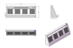 Picture of Combisteel 900 Wall-Mounted Hood Complete - 2400 mm