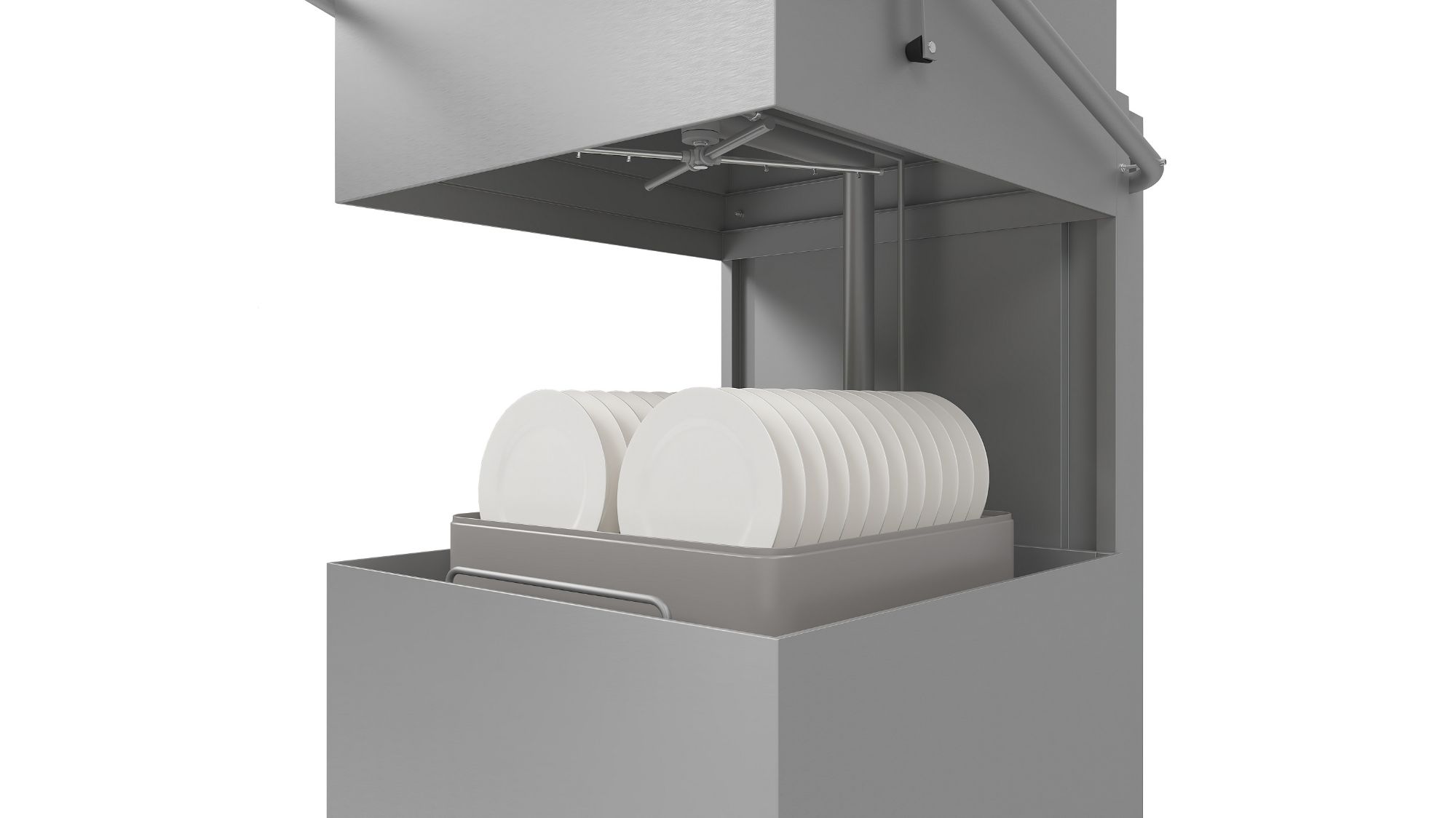 Picture of Combisteel Pass-Through Dishwasher ENT 400 - 30 Baskets/Hour