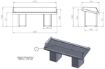 Picture of Combisteel Uncooled Self-Service Fish Display 2.3 - 2200 x 720 mm