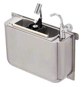 Picture of Combisteel Scoop Sink with Water Tap and Scoop Shower