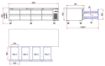 Picture of Combisteel Eight-Drawer Refrigerated Counter - 402 L
