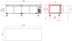 Picture of Combisteel Four-Door Refrigerated Counter - 402 L