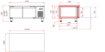 Picture of Combisteel Two-Door Refrigerated Counter - 202 L