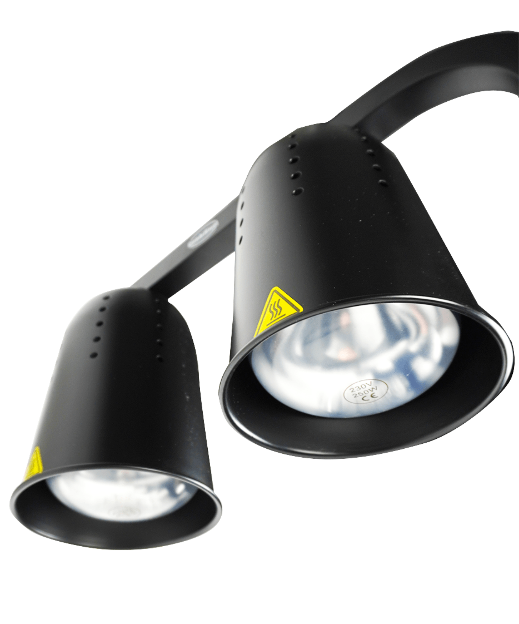 Picture of Combisteel Black Telescopic Heat Lamp - Two Lamps