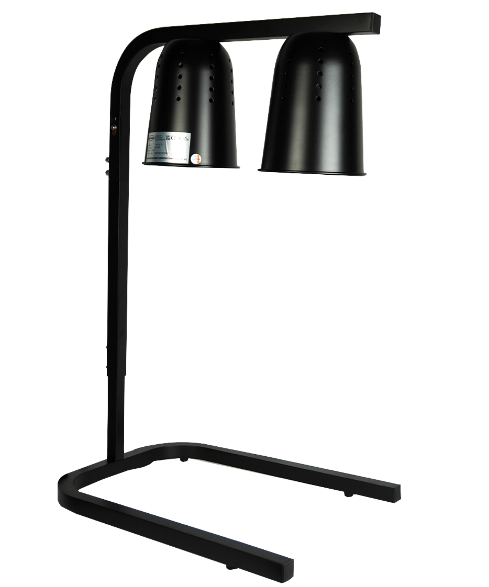 Picture of Combisteel Black Telescopic Heat Lamp - Two Lamps