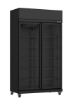 Picture of Combisteel Black Two-Door Glass Refrigerator - 770 L