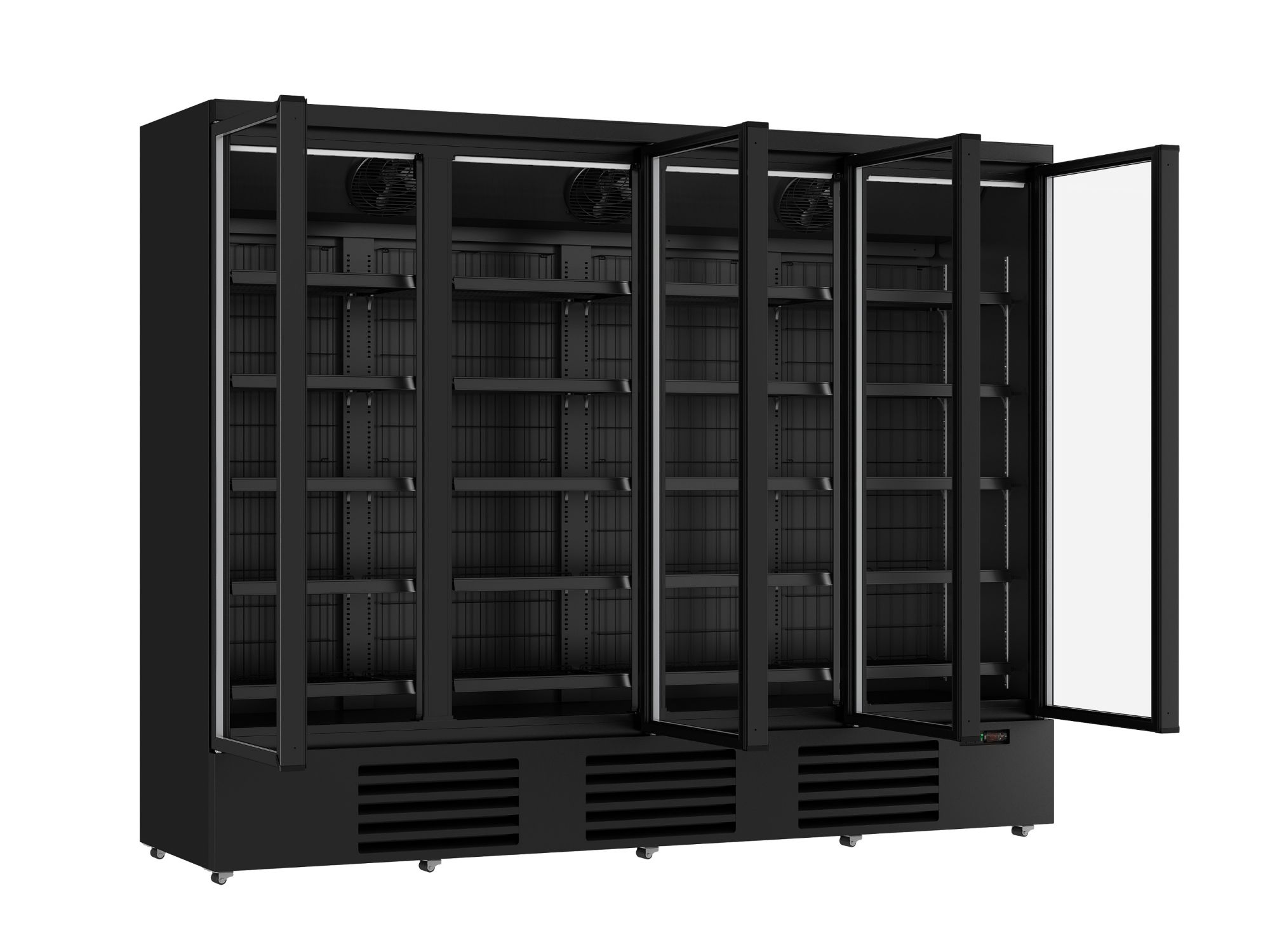 Picture of Combisteel JDE-2025F BL Four-Door Glass Freezer - 2120 L