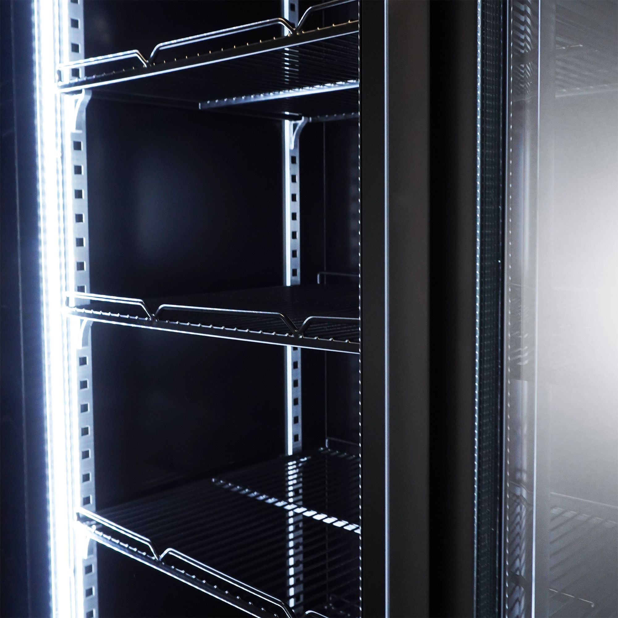 Picture of Combisteel NAP-850 Two-Door Glass Refrigerator - 850 L