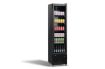 Picture of Combisteel NAP-250 Narrow Black Glass-Door Refrigerator - 217 L