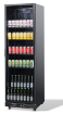 Picture of Combisteel NAP-360 Black Glass-Door Refrigerator - 375 L