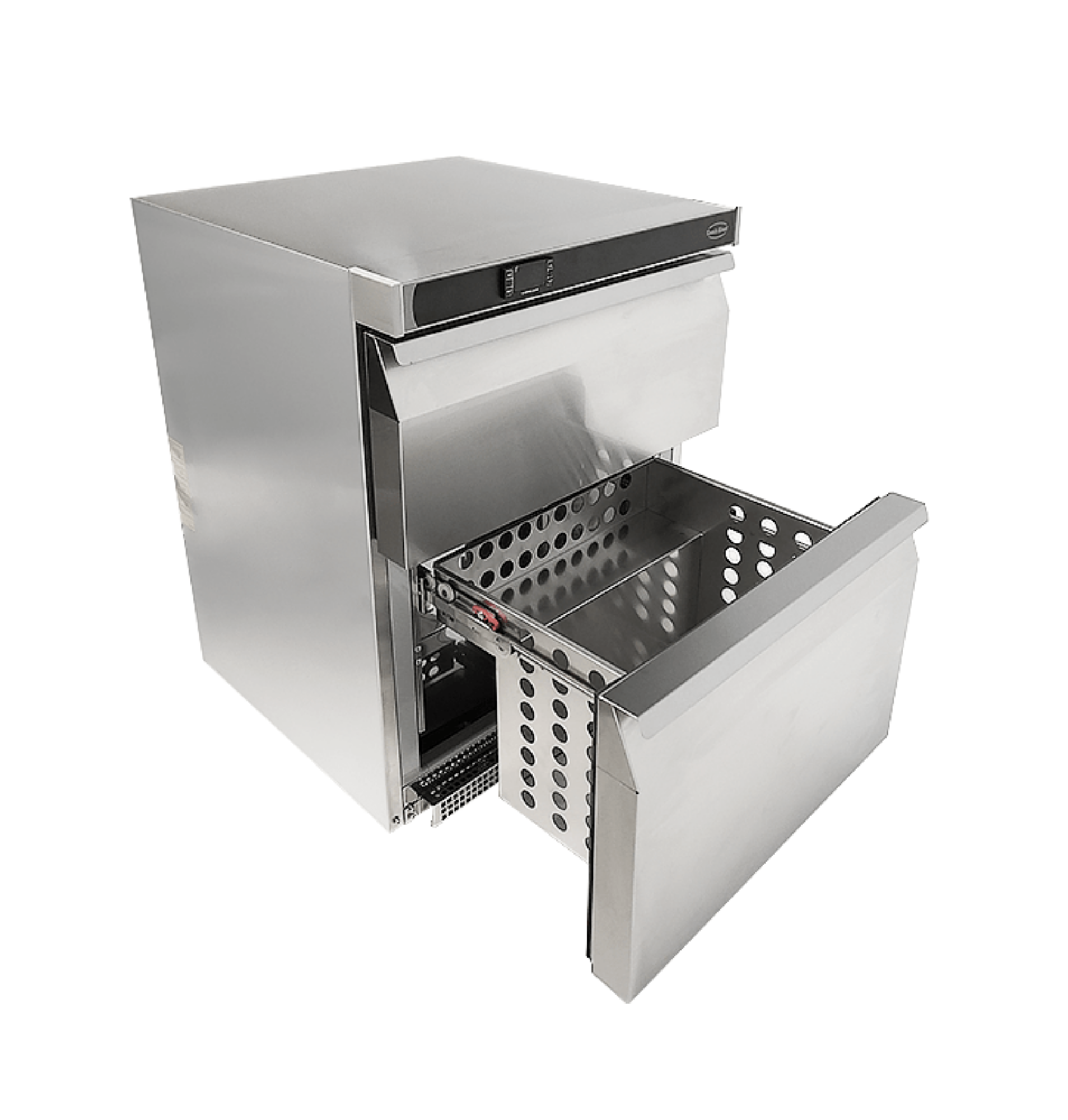Picture of Combisteel Stainless Steel Refrigerator with 2 Drawers - 101 L