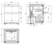 Picture of Combisteel Stainless Steel Refrigerator with 2 Drawers - 101 L
