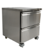 Picture of Combisteel Stainless Steel Freezer with 2 Drawers - 185 L
