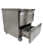 Picture of Combisteel Stainless Steel Freezer with 2 Drawers - 185 L