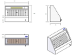 Picture of Combisteel Complete Wall-Mounted Hood - 1000 mm, 2000 m3/h