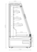 Picture of Combisteel Maikel 1.9 Freestanding Display Cooler - 460 L