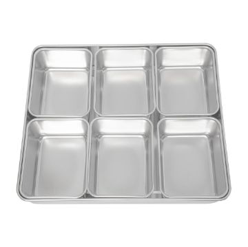 Picture of Clover Japanese Yakumi Pan Condiment Holder with 6 Large Inserts