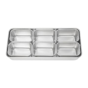 Picture of Clover Japanese Yakumi Pan Condiment Holder with 6 Small Inserts