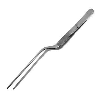 Picture of Japanese Knife Company Cranked Tweezers Matt 200mm
