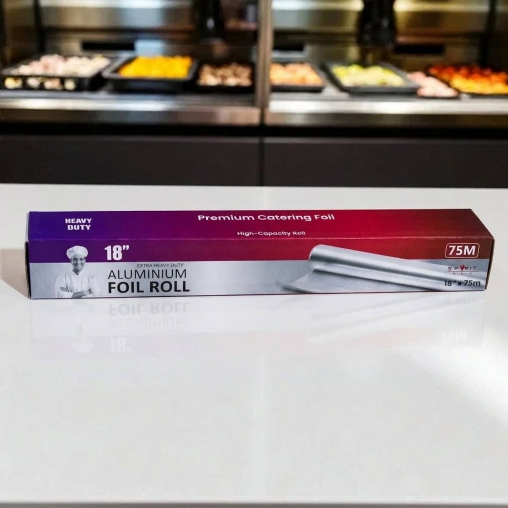 Picture of 18" Heavy duty catering foil 75m (6)