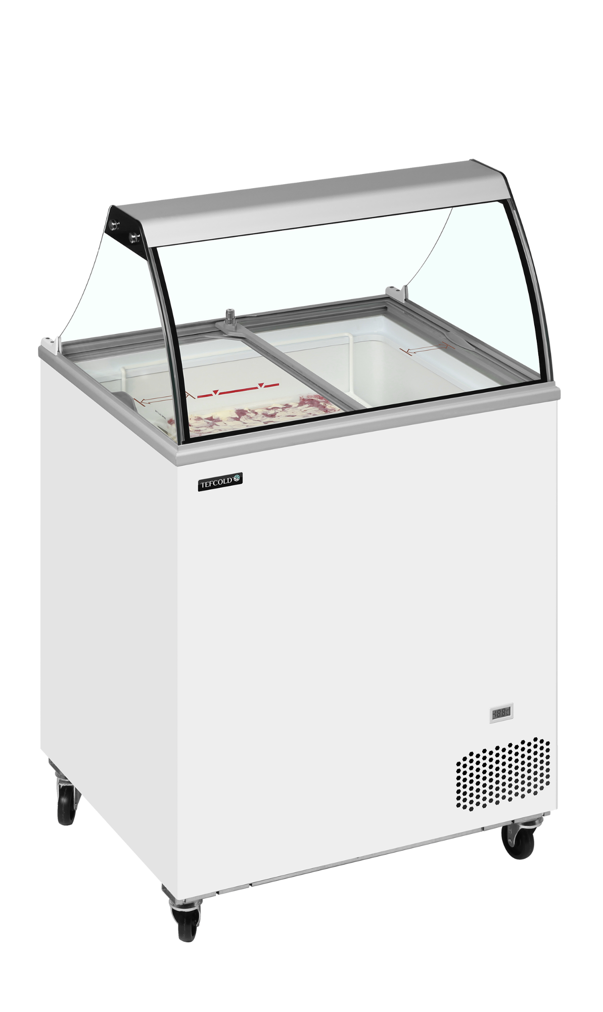 Picture of Tefcold IC202SC-SO Scoop ice cream freezer with canopy