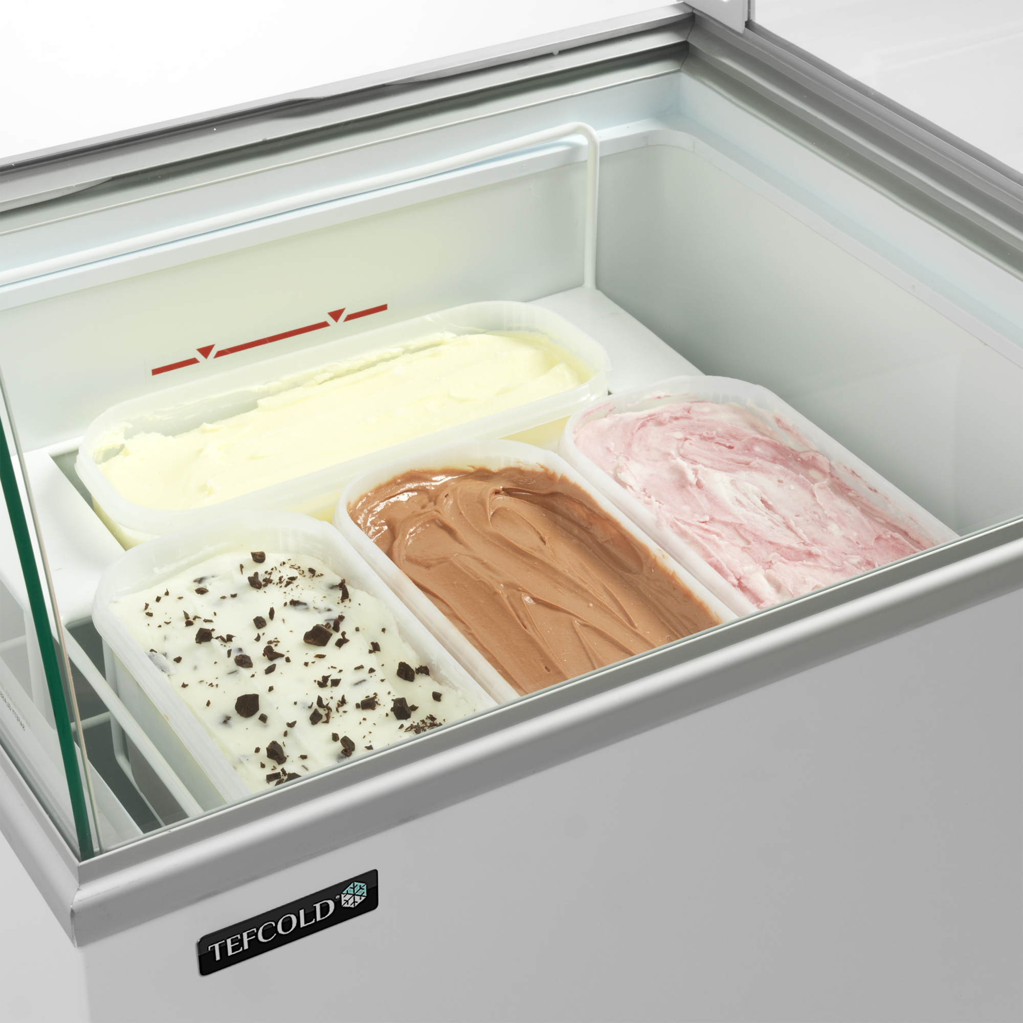 Picture of Tefcold IC202SC-SO Scoop ice cream freezer with canopy