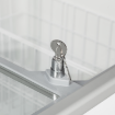 Picture of Tefcold IC202SC Chest freezer with flat sliding glass lids