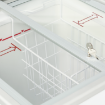 Picture of Tefcold IC102SC Chest freezer with flat sliding glass lids