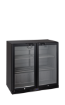 Picture of Tefcold DB202H Backbar with double glass doors, hinged