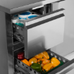 Picture of Tefcold CK7210X1SP Stainless steel counter chiller with GN1/1 shelves